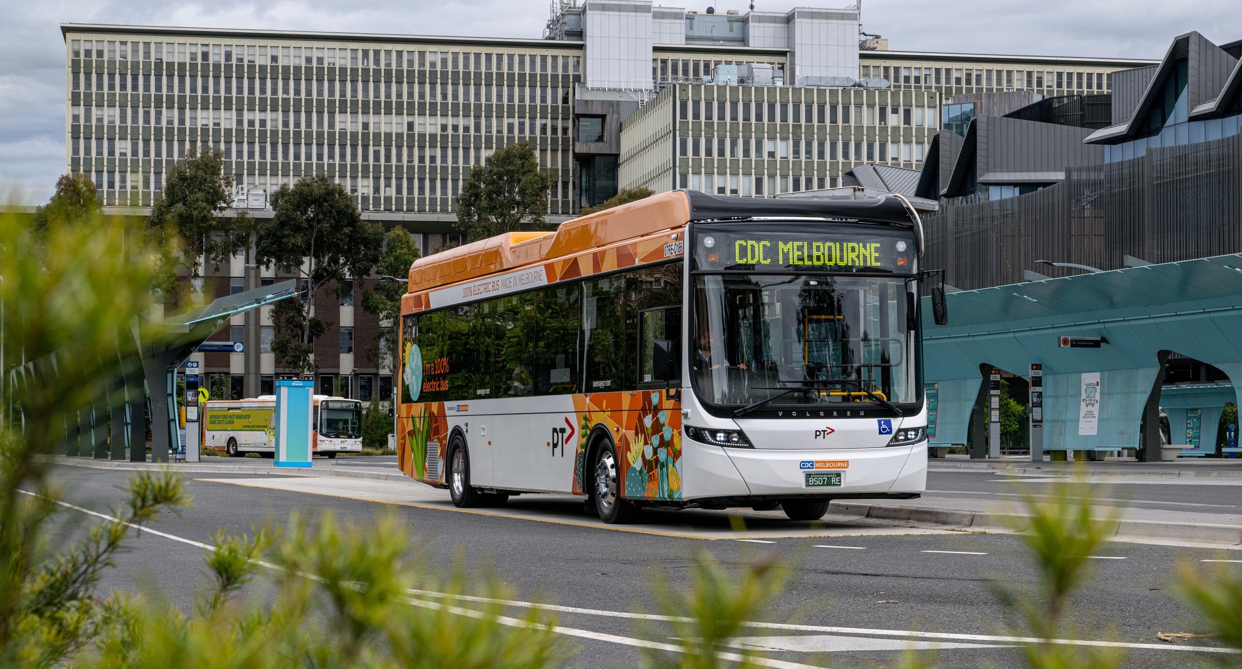 Cdc Electric Bus On Road