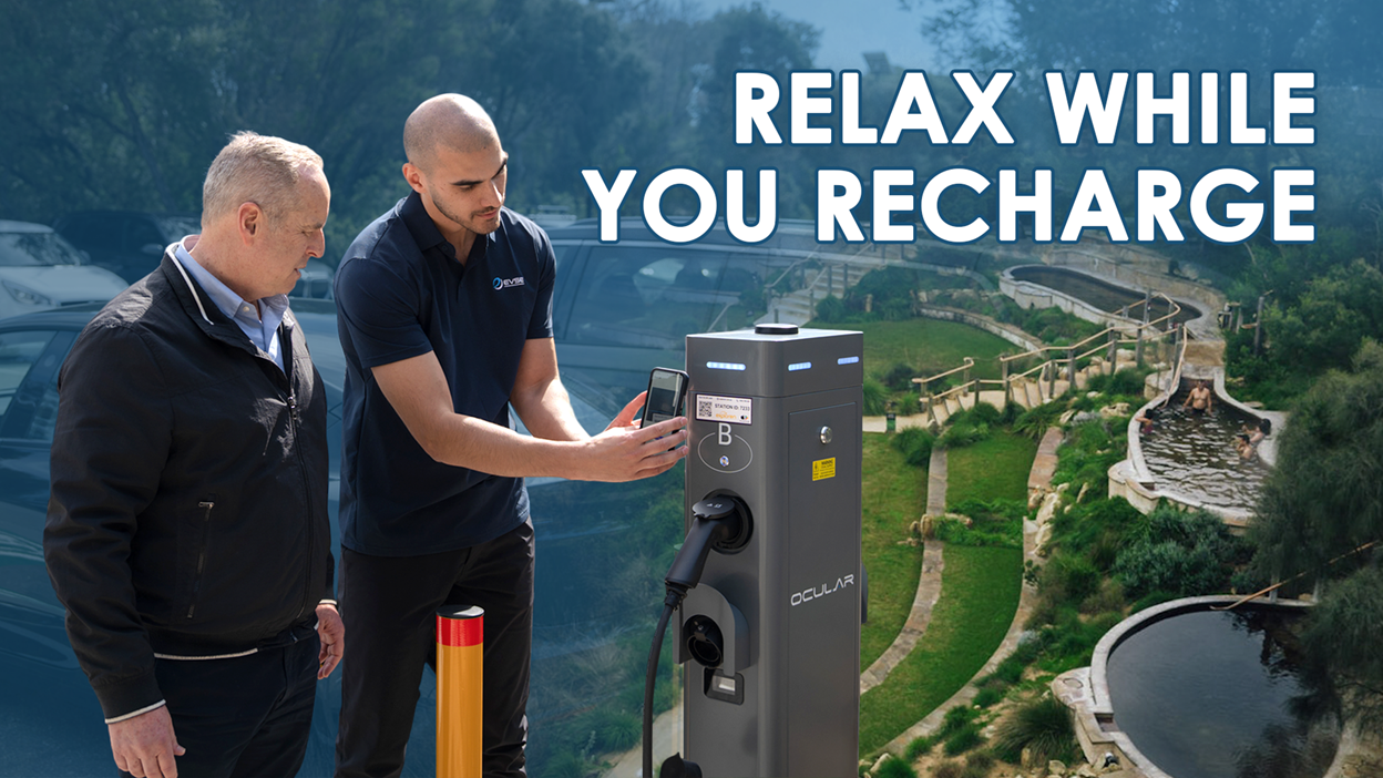 Wellness Tourism Meets Sustainability EV Charging | EVSE & Peninsula Hot Springs Image