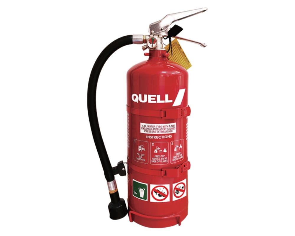 Quell Lithium Ion Fire Extinguisher