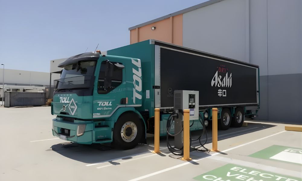 Toll Electric Truck Charging