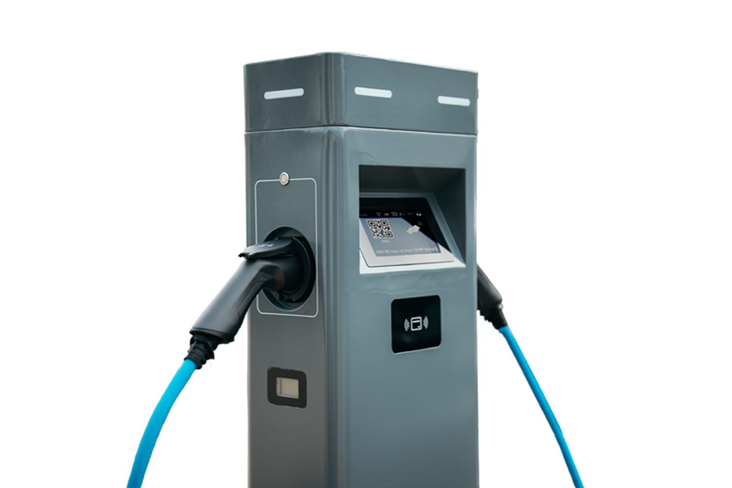 Ocular IQ Dual Port Tower | 2 x 22 kW | Three Phase | w/5m cable Type 2