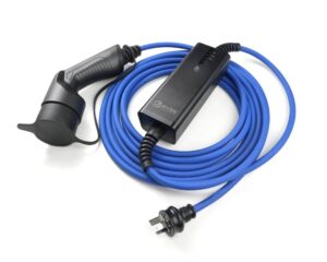 Mini Portable Type 2 EV Charger | 15 Amp Plug