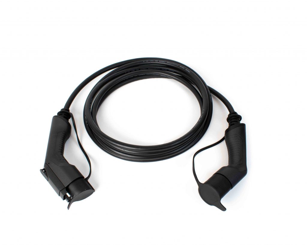 Type 2 to Type 1 EV Charging cable | 10 Metre | 7kW - EVSE Australia