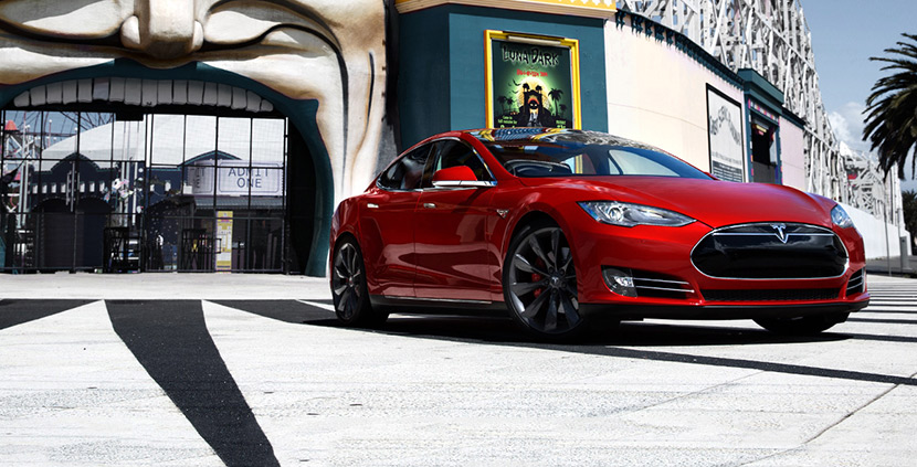 The Tesla Model S wins Best Car in the Carsales Car of The Year Awards