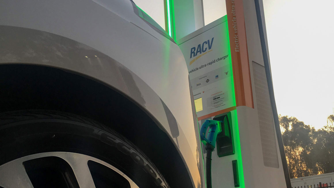 Rapid EV Charging Network in Victoria EVSE Australia