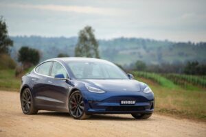 Tesla Charging Station EV car share