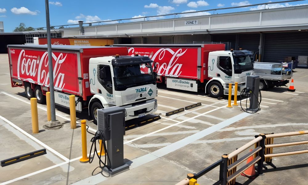 Electric Truck Charging 1