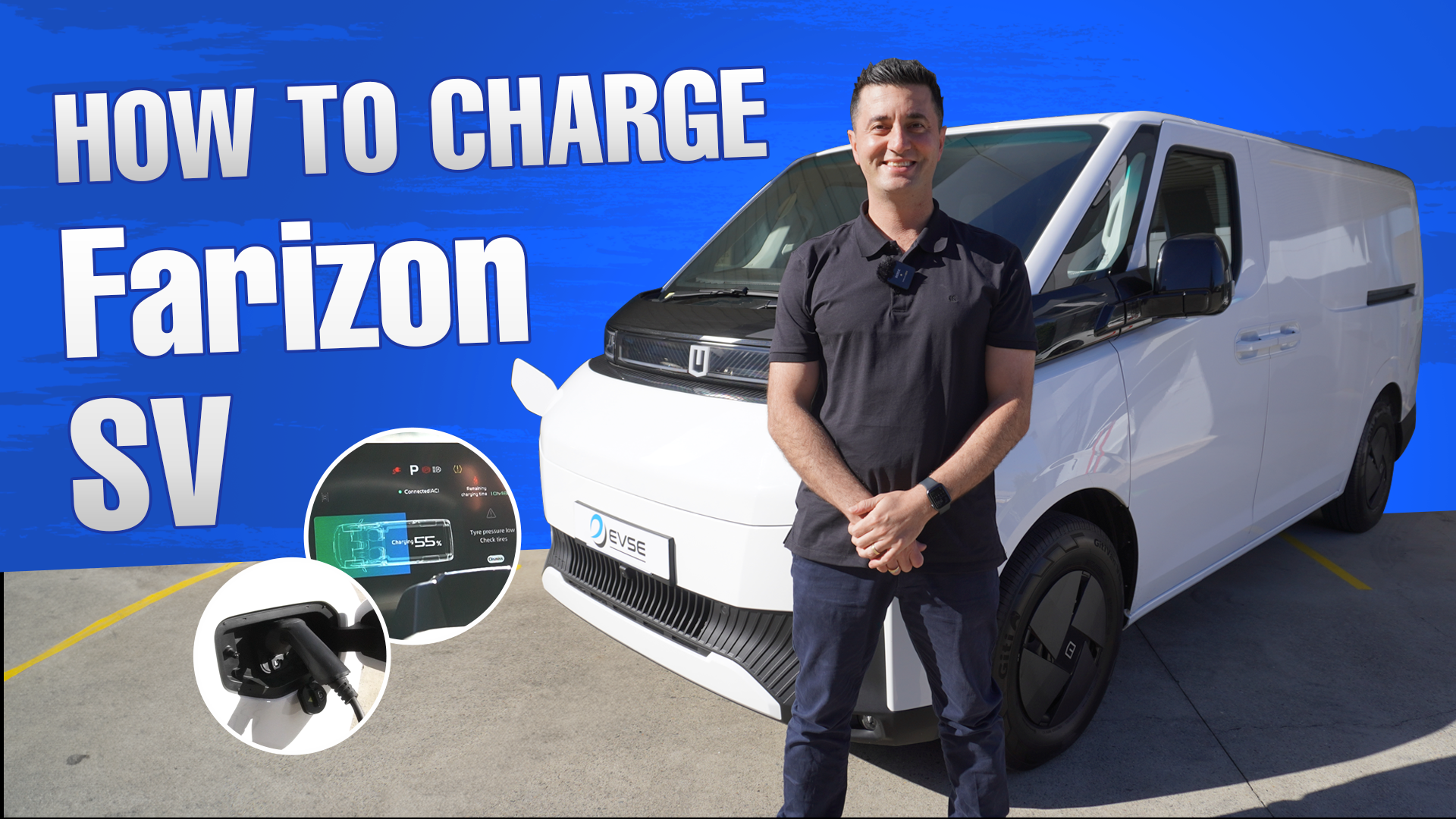 How to Charge the Farizon SV Electric Van | Charging Specs, Speed, Range and Options Image
