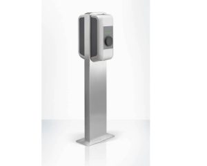 KEBA Double Charging Station Stand | Stainless Steel