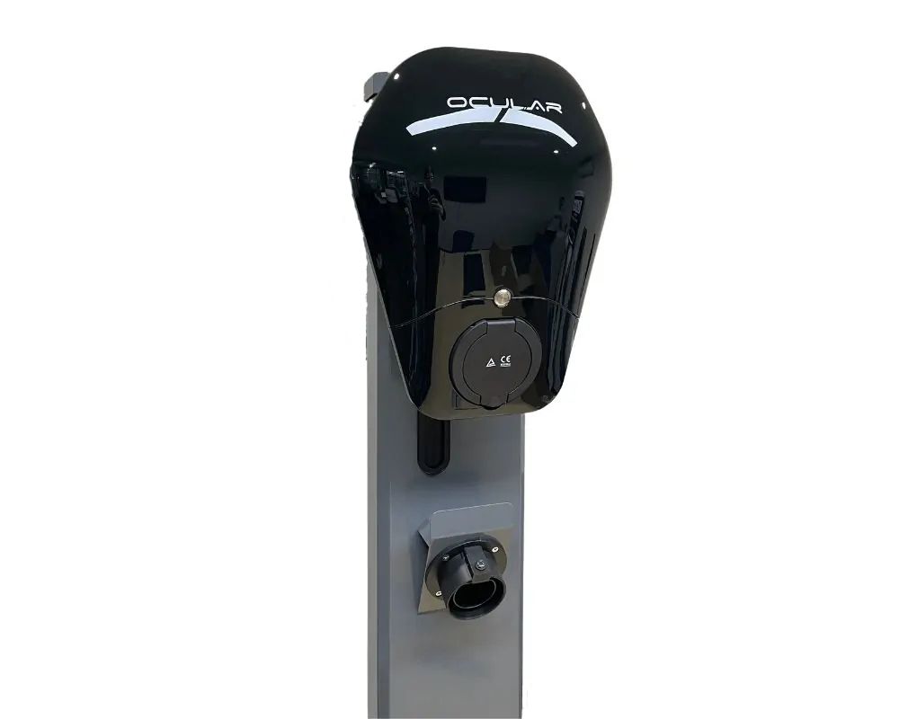 Single Ev Charger Stand Zoomed