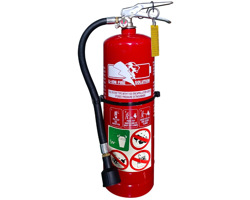 Lithium-Ion Battery Fire Extinguisher