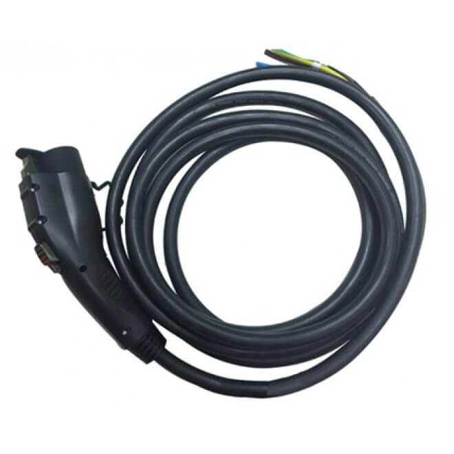 25 Foot evCHARGEsolutions.com EV Charging Station Replacement Charge Cord OEM EVSE J1772 Plug 
